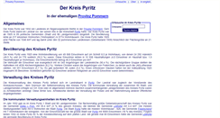 Desktop Screenshot of kreis-pyritz.de